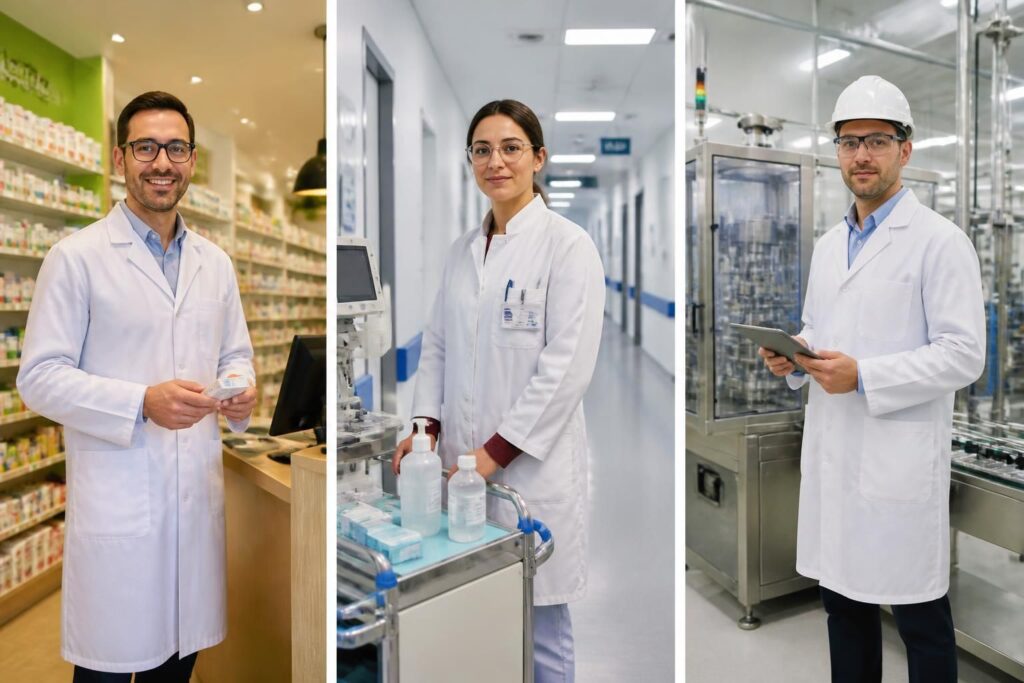 découvrez les différences de salaire pour un pharmacien selon les secteurs : officine, hôpital et industrie, et comparez les rémunérations pour mieux orienter votre carrière.