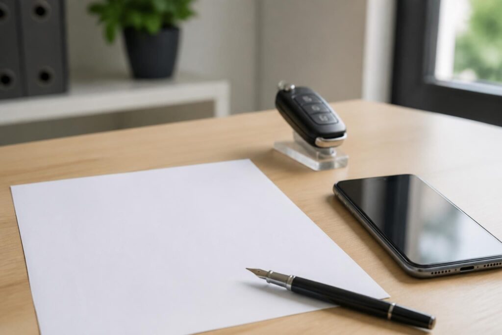modèle de lettre pour résilier votre assurance voiture en cas de vente, non-usage ou grâce à la loi hamon, avec conseils et exemples pratiques.