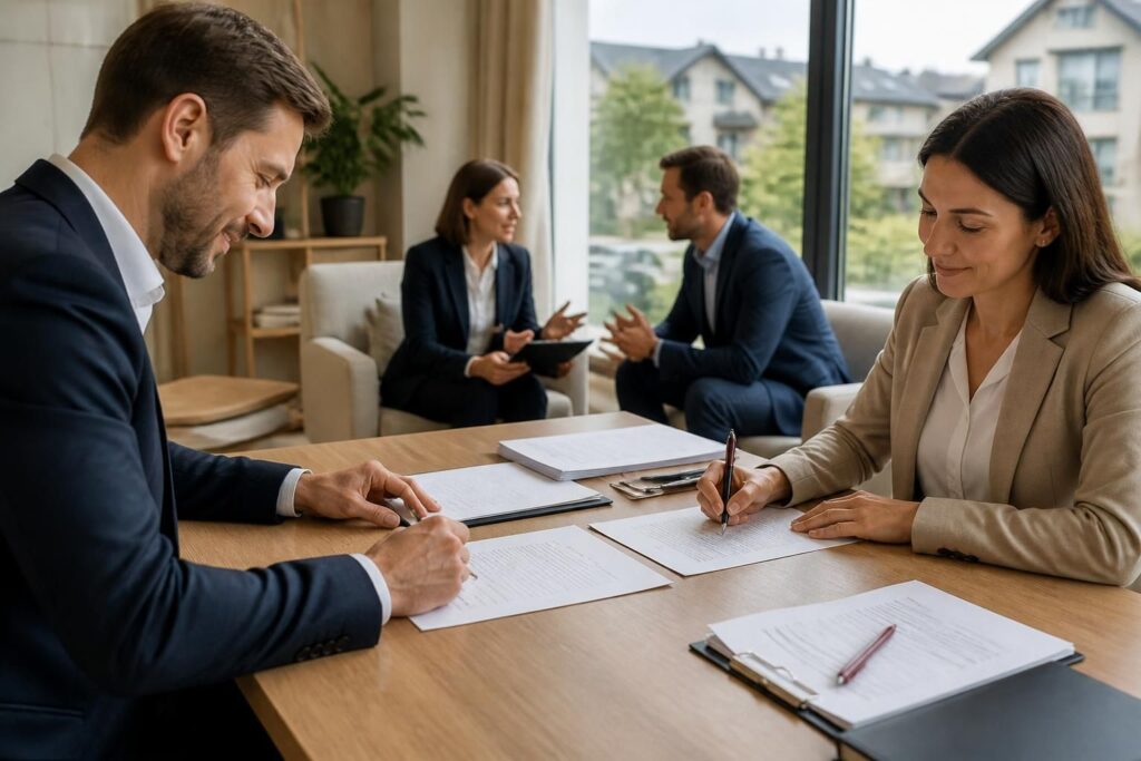 modèle d'offre d'achat immobilier incluant des conditions suspensives et la possibilité de négocier le prix pour sécuriser votre transaction en toute confiance.