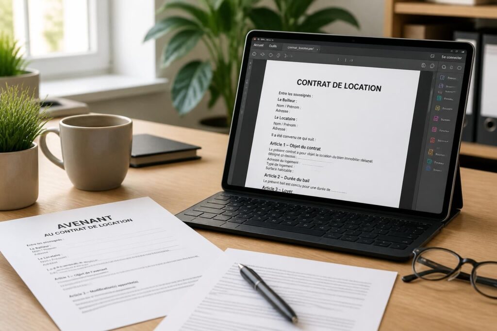 téléchargez gratuitement des modèles d'avenant au bail de location au format pdf pour adapter facilement votre contrat de location selon vos besoins.